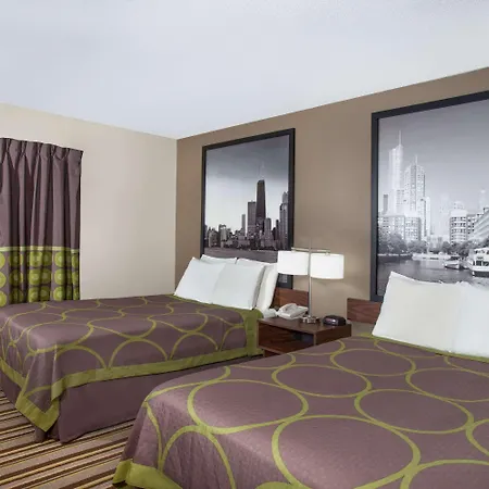 Hotel Super 8 By Wyndham Chicago/Rosemont/O'Hare/Se River Grove Exterior foto
